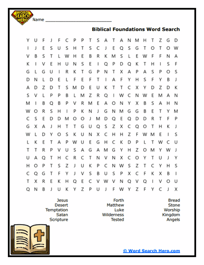 Desert Time Word Search