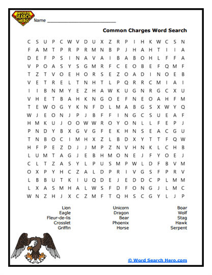 Creature Call Word Search