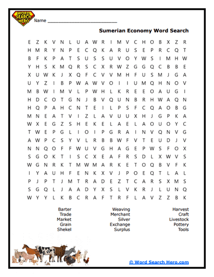 Economy Explorer Word Search