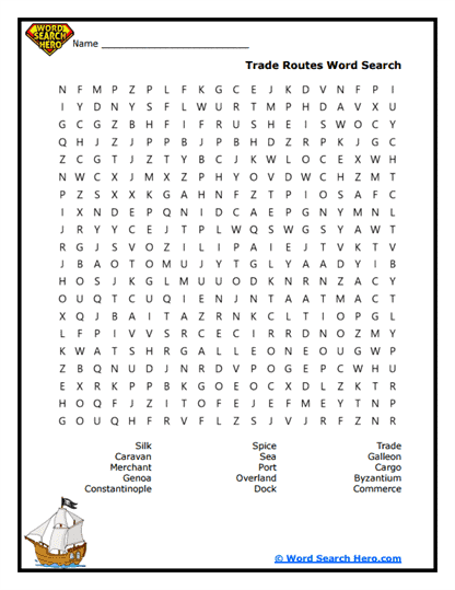Global Exchange Word Search