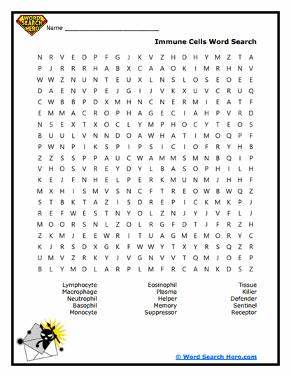 Cell Squad Word Search