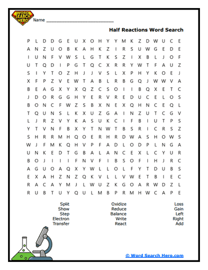 Half Split Word Search