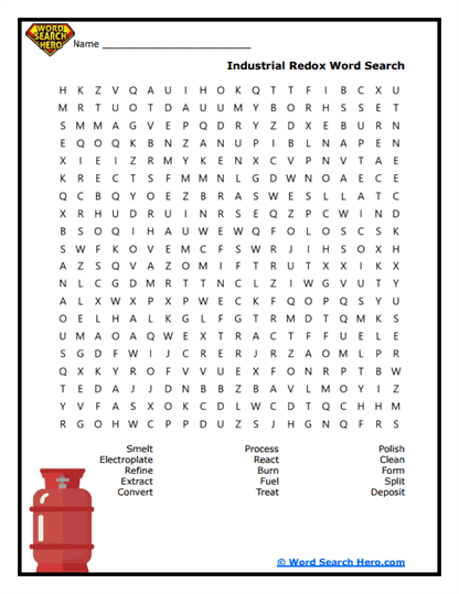 Industry Sparks Word Search