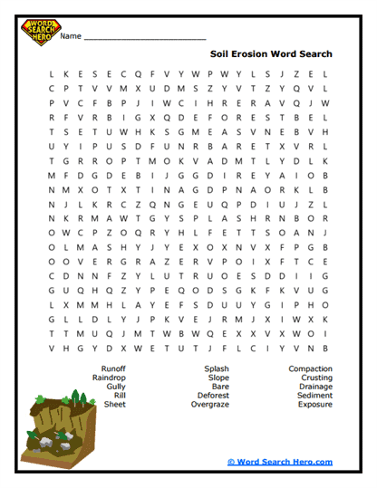 Chemistry Crawl Word Search
