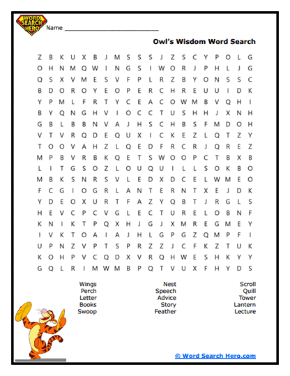Wise Words Word Search