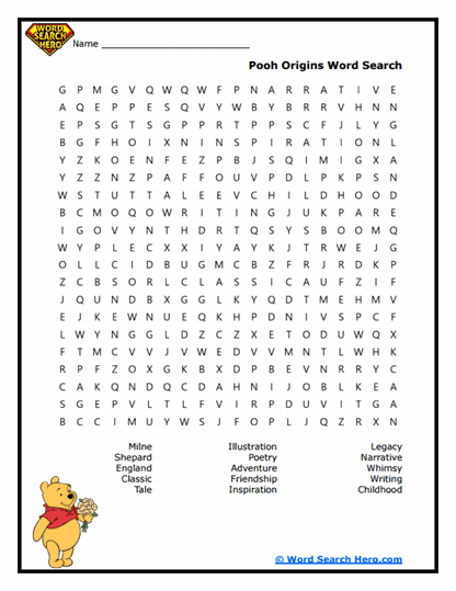 Origin Tales Word Search