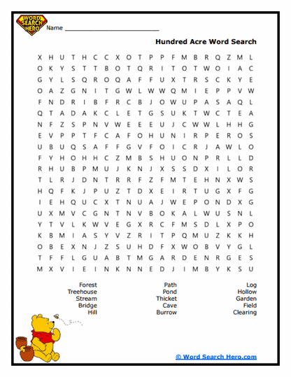 Nature Quest Word Search