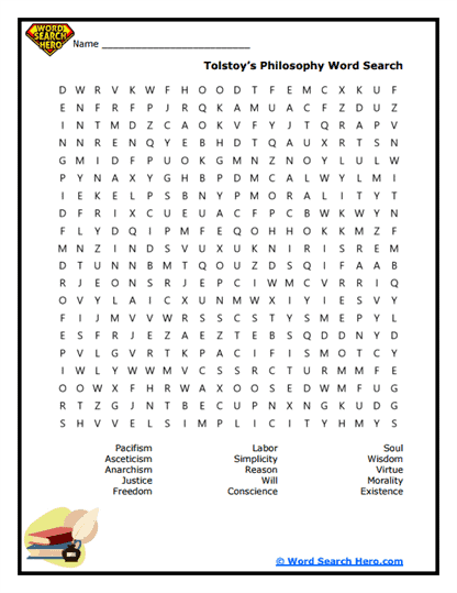 Moral Vision Word Search