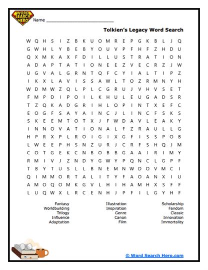 Enduring Influence Word Search