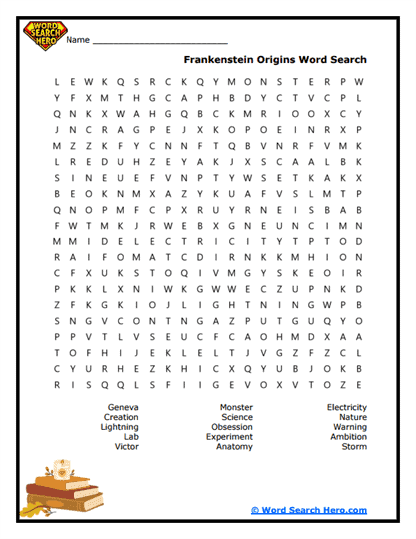 Scientific Spark Word Search