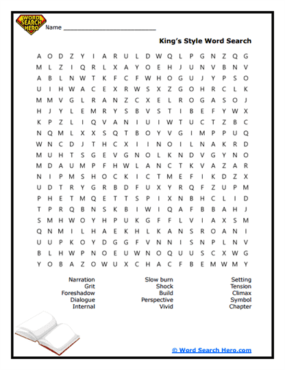 Storytelling Craft Word Search