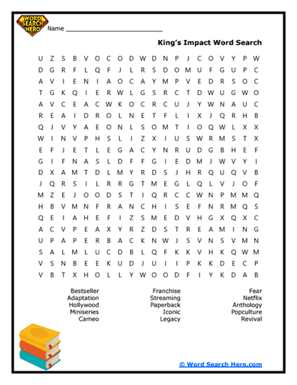 King's Impact Word Search