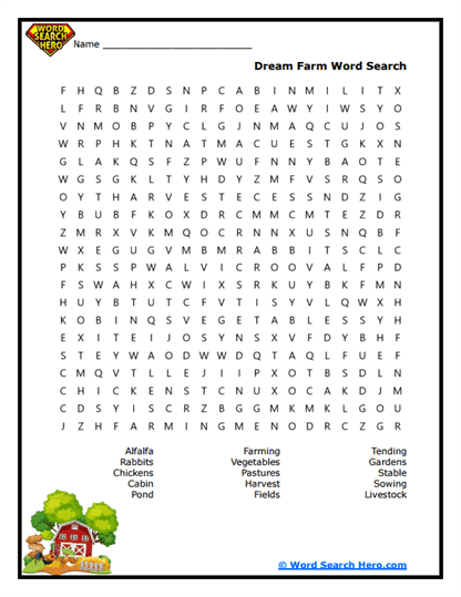 Shared Vision Word Search