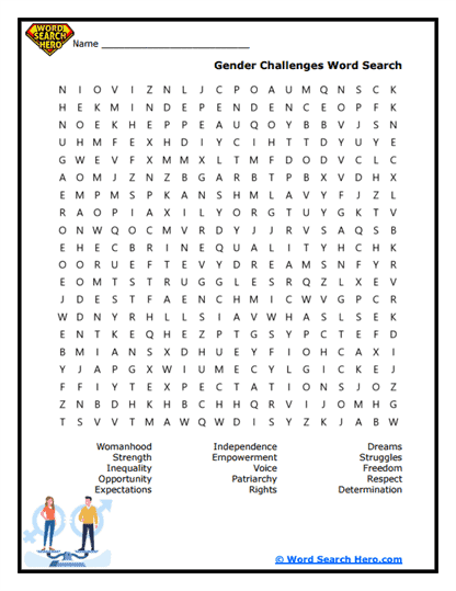 Breaking Barriers Word Search