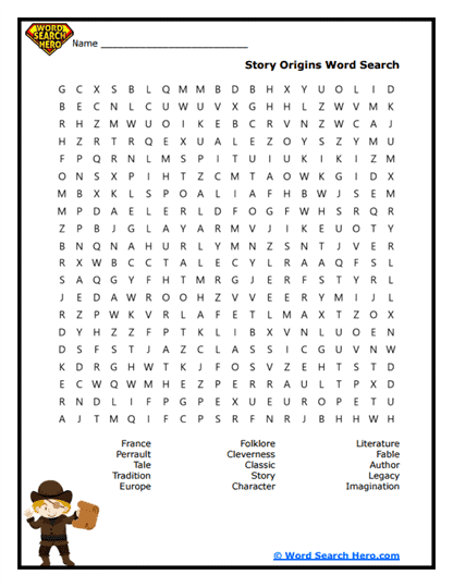The Story Lives On Word Search