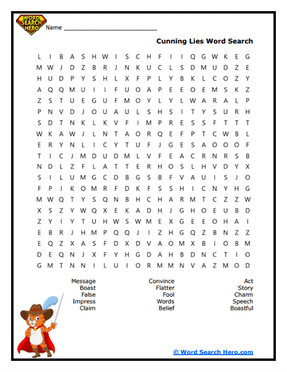 The Power of Persuasion Word Search