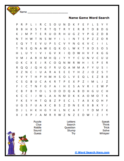 Solving the Impossible Puzzle Word Search