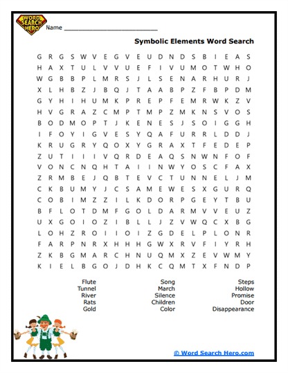 Hidden Signs Word Search